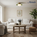 Charger l'image dans la visionneuse de galerie, Oribela Suspension en Verre Artistique – Luminaire Plafonnier Moderne Scandinave pour Cuisines, Salons et Chambres