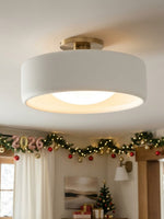 Charger l'image dans la visionneuse de galerie, Plafonnier encastré en porcelaine Cerova – Luminaire discret