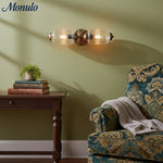 Charger l'image dans la visionneuse de galerie, Applique murale vintage en verre laiteux festonné Eloise - Éclairage d'appoint moderne pour salle de bain et chambre