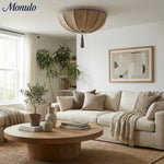 Cargar imagen en el visor de la Galería, Lámpara de techo Valoflor artística con pétalos florales y estilo escultórico en capas para salas de estar y dormitorios