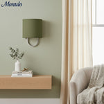 Load image into Gallery viewer, Nolvara Fabric Shade Wall Lamp - Modern Bedroom Wall Sconce for Cozy Lighting