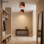 Load image into Gallery viewer, Cerova Contemporary Porcelain Flush Mount Ceiling Light – Soft Ambient Illumination for Hallways and Offices