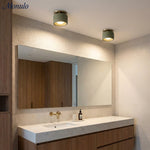 Load image into Gallery viewer, Cerova Contemporary Porcelain Flush Mount Ceiling Light – Soft Ambient Illumination for Hallways and Offices