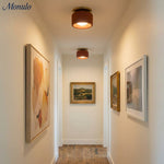 Load image into Gallery viewer, Cerova Contemporary Porcelain Flush Mount Ceiling Light – Soft Ambient Illumination for Hallways and Offices