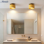 Charger l'image dans la visionneuse de galerie, Plafonnier encastré contemporain en porcelaine Cerova – Éclairage d'ambiance doux pour couloirs et bureaux