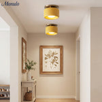 Load image into Gallery viewer, Cerova Contemporary Porcelain Flush Mount Ceiling Light – Soft Ambient Illumination for Hallways and Offices