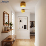 Load image into Gallery viewer, Cerova Contemporary Porcelain Flush Mount Ceiling Light – Soft Ambient Illumination for Hallways and Offices