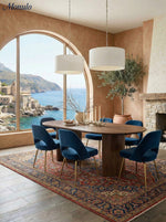 Load image into Gallery viewer, Dumora Linen Drum Pendant Light - Modern White Drum Shade For Dining