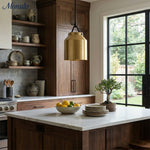 Load image into Gallery viewer, Hanton Nordic Metal Morandi Metal Pendant Light - Nordic Minimalist Fixture Light