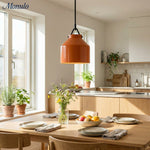 Load image into Gallery viewer, Hanton Nordic Metal Morandi Metal Pendant Light - Nordic Minimalist Fixture Light