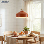 Load image into Gallery viewer, Hanton Nordic Metal Morandi Metal Pendant Light - Nordic Minimalist Fixture Light