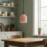 Load image into Gallery viewer, Hanton Nordic Metal Morandi Metal Pendant Light - Nordic Minimalist Fixture Light
