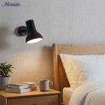 Bild in Gallery-Viewer laden, Modryx Mattmetall Verstellbare Wandleuchte – Moderne Schlichte Wandlampe für Wohnzimmer-Akzentwand