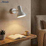 Bild in Gallery-Viewer laden, Modryx Mattmetall Verstellbare Wandleuchte – Moderne Schlichte Wandlampe für Wohnzimmer-Akzentwand