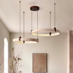 Load image into Gallery viewer, Simple Circular Travertine Pendant Lamp M20