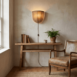 Load image into Gallery viewer, Sienna Linen Plug-In Wall Light with Inline Switch - product image 3