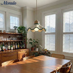 Charger l'image dans la visionneuse de galerie, Suspension en résine en forme d'onde Resinova - Résine métallique moderne pour salles à manger et cuisines