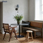 Bild in Gallery-Viewer laden, Rowan Stoffschirm Wandleuchte in Antik Kupfer - Vintage Luxus Licht für Innenräume