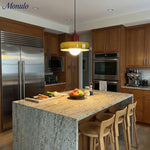 Bild in Gallery-Viewer laden, Verdoma Morandi Scheiben-Glas-Hängeleuchte für modernes Ess- und Wohnzimmer