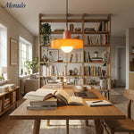 Bild in Gallery-Viewer laden, Verdoma Morandi Scheiben-Glas-Hängeleuchte für modernes Ess- und Wohnzimmer