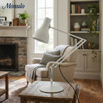 Load image into Gallery viewer, Modryx Modern Pivoting Desk Lamp with Clean Lines - Minimal Task Light for Office Desk and Nightstand