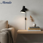 Bild in Gallery-Viewer laden, Modryx Mattmetall Verstellbare Wandleuchte – Moderne Schlichte Wandlampe für Wohnzimmer-Akzentwand