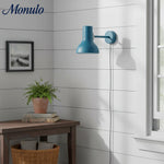 Bild in Gallery-Viewer laden, Modryx Mattmetall Verstellbare Wandleuchte – Moderne Schlichte Wandlampe für Wohnzimmer-Akzentwand