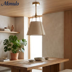 Load image into Gallery viewer, Dumora Modern Minimalist Fabric Tapered Pendant Lamp