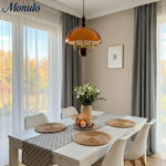 Load image into Gallery viewer, Sunset Afterglow Sunset Medieval Pendant Light with French Acrylic Shade for Dining Room and Foyer