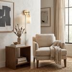 Charger l'image dans la visionneuse de galerie, Pillar Alabaster Plug-In Wall Light with Inline Switch - product image 3