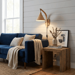 Load image into Gallery viewer, Camber Arc Wood Plug-In Wall Light - product image 5