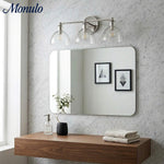 Bild in Gallery-Viewer laden, Glavira Recycelte Glas Wandlampe - Modernes Badezimmer Waschtischlicht