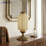 Load image into Gallery viewer, Eloise Scallop Glass Shade Vintage-Inspired Table Lamp for Bedroom and Living Room Accent Lighting