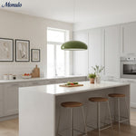 Bild in Gallery-Viewer laden, Haelen Bunte Schalenförmige Pendelleuchte - Moderner Metallschirm für Esszimmer