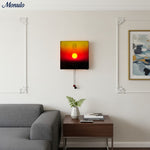 Bild in Gallery-Viewer laden, Afterglow Farbverlauf Dekorative Wandleuchte - Moderne Acryllampe für Schlafzimmer