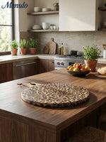 Load image into Gallery viewer, Leopard Solid Sapele Wood Board - Functional Dining Accessory for Kitchen