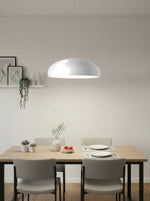 Bild in Gallery-Viewer laden, Haelen Bunte Schalenförmige Pendelleuchte - Moderner Metallschirm für Esszimmer