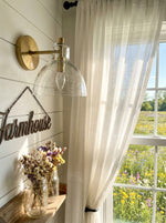 Bild in Gallery-Viewer laden, Glavira Recycelte Glas Wandlampe - Modernes Badezimmer Waschtischlicht