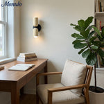 Load image into Gallery viewer, Symra Dual-Flow Metal Wall Sconce Nordic Minimalist Style - Indoor Spaces Lighting N47