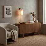 Charger l'image dans la visionneuse de galerie, Pillar Alabaster Plug-In Wall Light with Inline Switch - product image 5