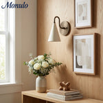 Load image into Gallery viewer, Curved Metal Shade Sconce Vintage Style Wall Light - Entryway Stairwell Lighting