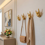 Bild in Gallery-Viewer laden, Kickra Dekorative Hand-Wandhaken - Moderne Kunst-Aufbewahrung für Wohnzimmer