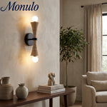 Charger l'image dans la visionneuse de galerie, Lampe murale linéaire moderne – Applique LED minimaliste pour chambre, salon, couloir