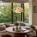 Cargar imagen en el visor de la Galería, Lámpara Colgante Escultural Floral Flora Nordic - Lámpara Decorativa Artística para Sala de Estar