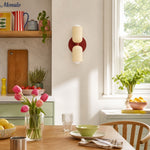 Load image into Gallery viewer, Double head macaroon color up and down wall sconce