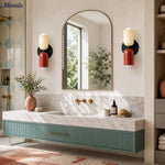 Load image into Gallery viewer, Double head macaroon color up and down wall sconce