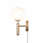 Bild in Gallery-Viewer laden, Nordica Brass Plug-In Wall Light - product image 17