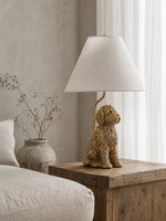 Load image into Gallery viewer, Pawdia Animal Bedside Table Lamp - Classic Fabric Shade Lighting