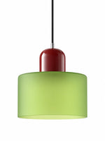 Charger l'image dans la visionneuse de galerie, Suspension design moderne en verre cylindrique Verdoma pour cuisines et salles à manger