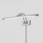 Load image into Gallery viewer, Linear Vanity Brass Plug-In Wall Light - product image 6